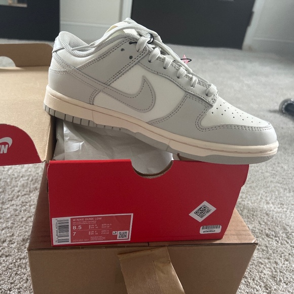 Nike Shoes - W Nike Dunk Low Sail/Light Bone Cashmere
